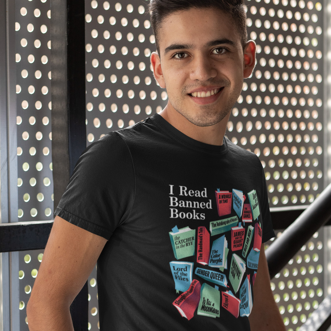 Banned Books Tee - Black - ACLU