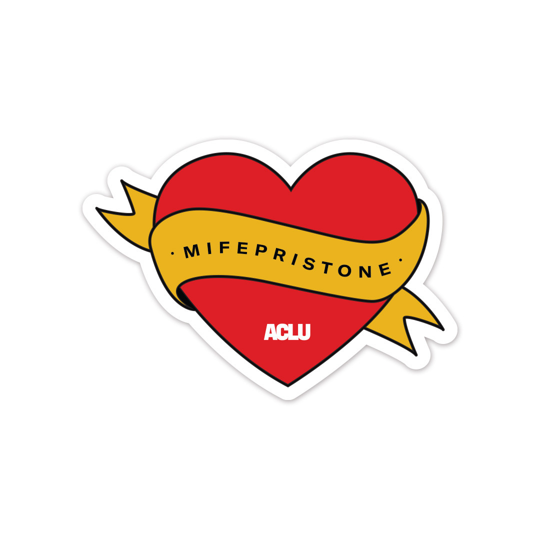 Mifepristone Sticker - ACLU