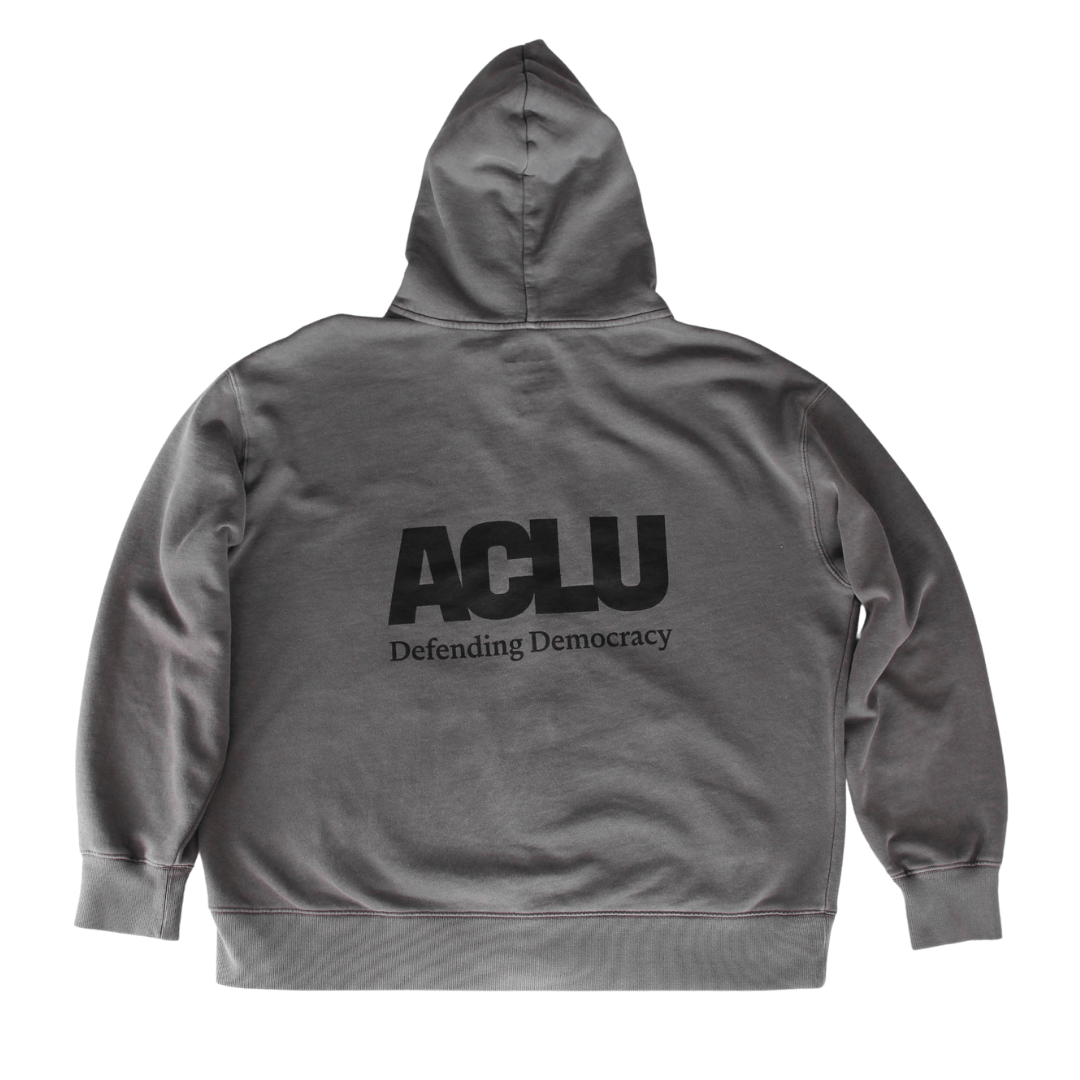Defending Democracy Zip Hoodie - ACLU