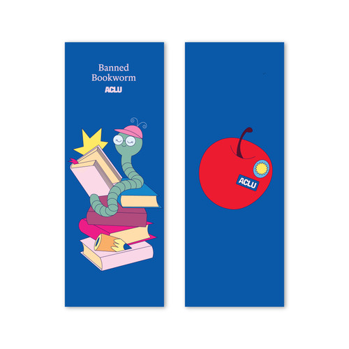 Bookworm Bookmark