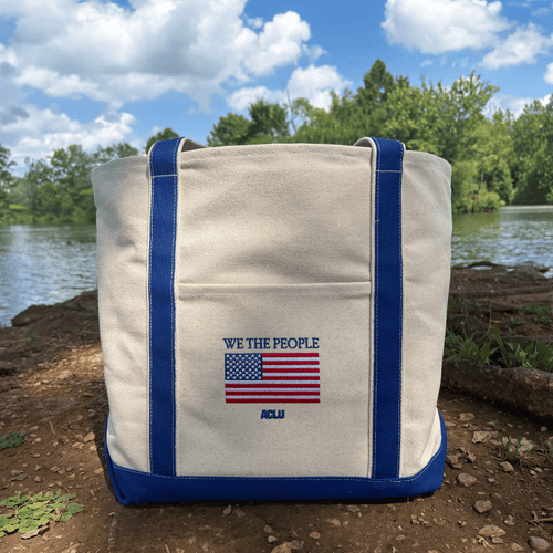 We the People XL Boat Tote