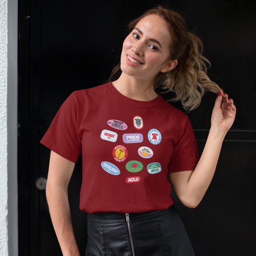 Fruit Sticker Tee - Tomato