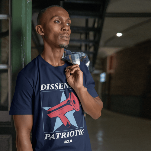 Dissent is Patriotic Tee - Navy