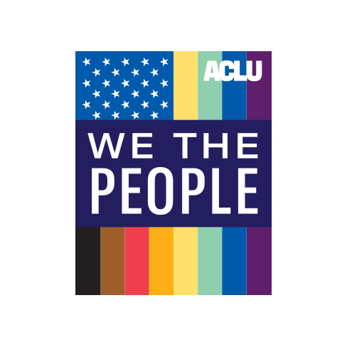 We the People LGBTQ Flag Sticker