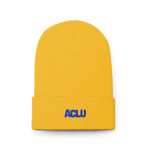 Logo Beanie - Gold