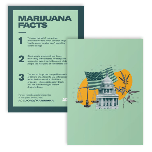Marijuana Facts Card - Free with all orders while supplies last
