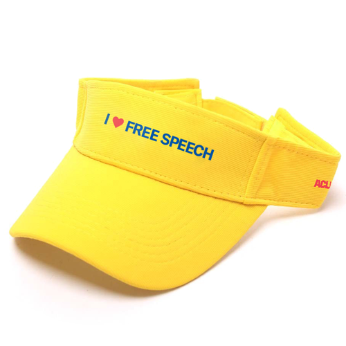 Free Speech Visor - Yellow