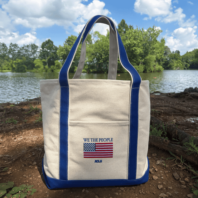 We the People XL Boat Tote