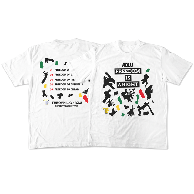 THEOPHILIO x ACLU Freedom Tee