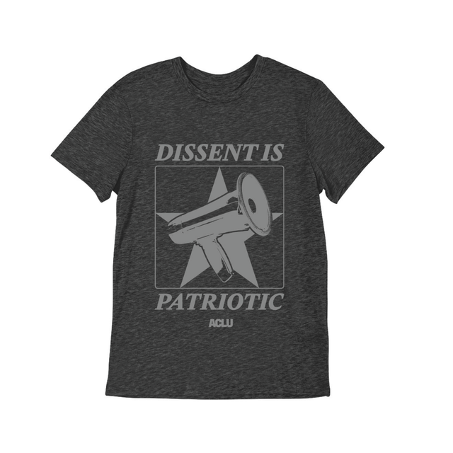 Dissent is Patriotic Tee - Dark Heather Grey