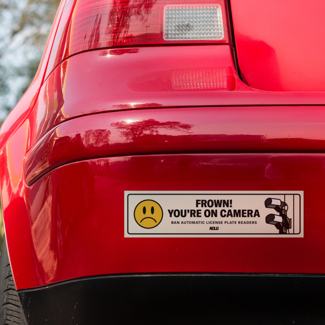 Frown! Bumper Sticker
