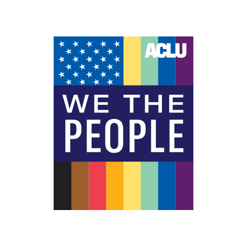 We the People LGBTQ Flag Sticker