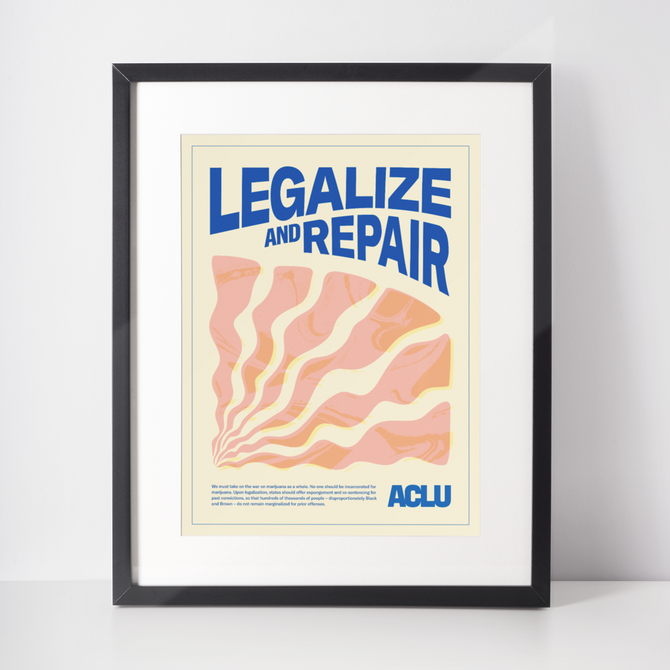 Legalize and Repair Poster 11"x14"