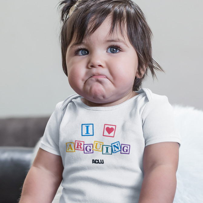 I Heart Arguing Onesie