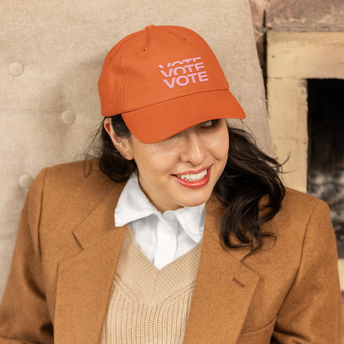 Vote Hat - Orange
