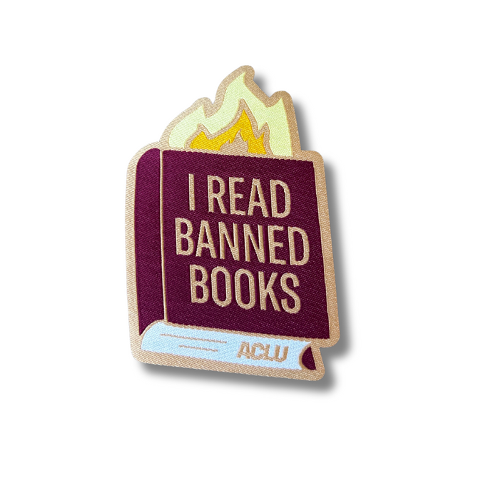 Banned Books Patch