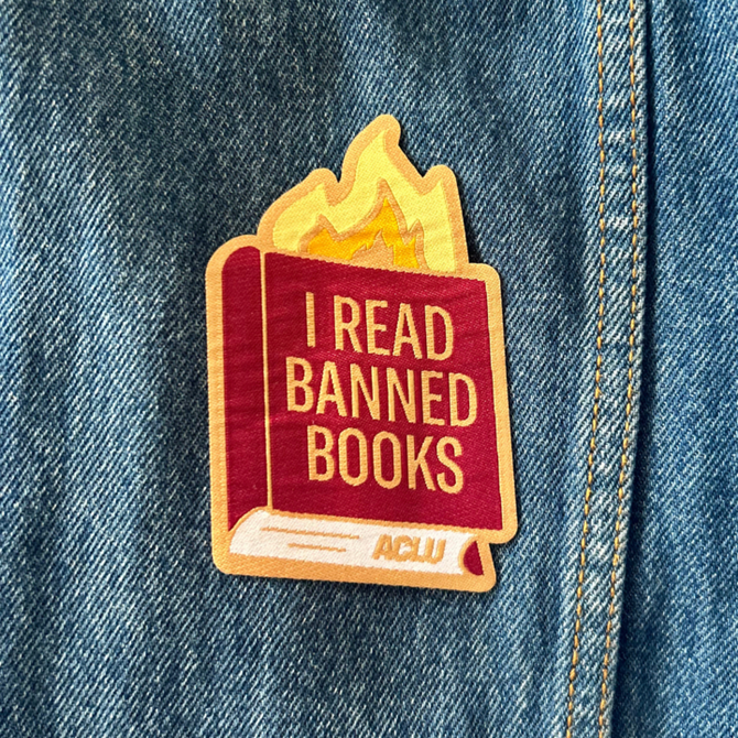 Banned Books Patch