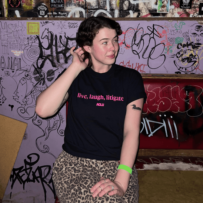 Live, Laugh, Litigate Tee