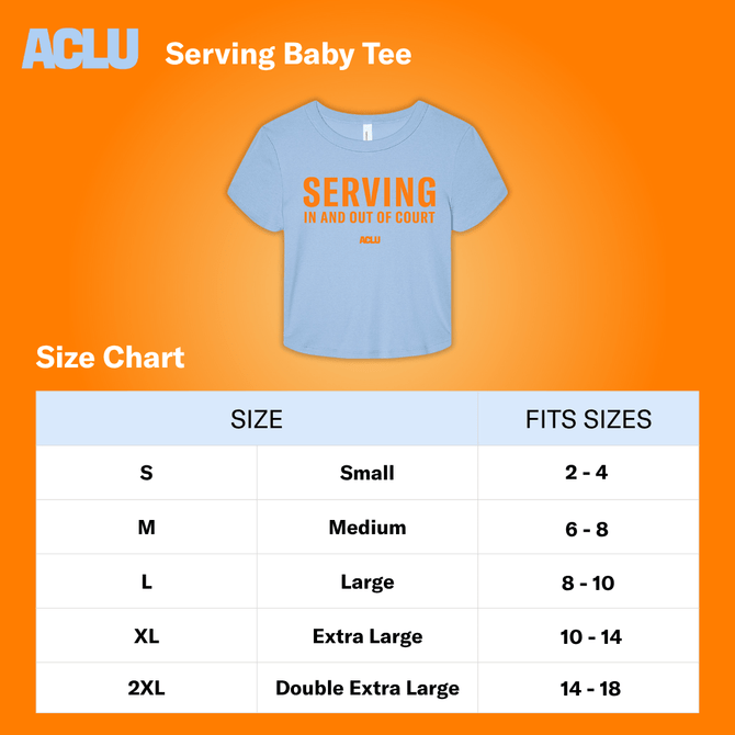 Serving Baby Tee