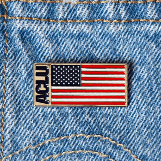 American Flag Pin