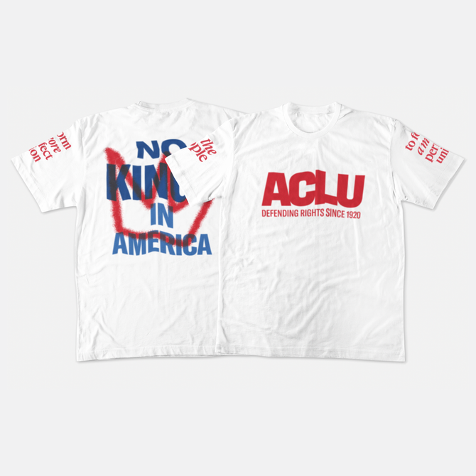 No Kings In America Tee