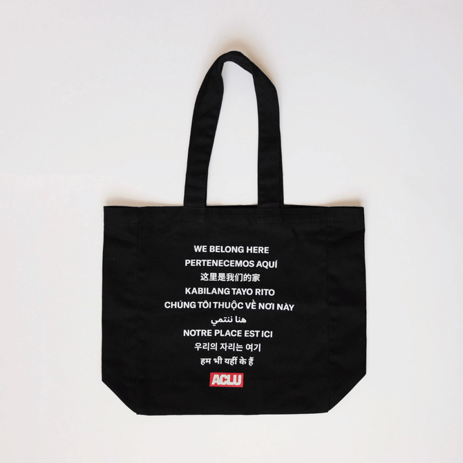 We Belong Here Tote