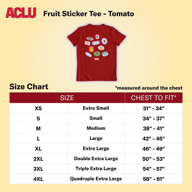 Fruit Sticker Tee - Tomato