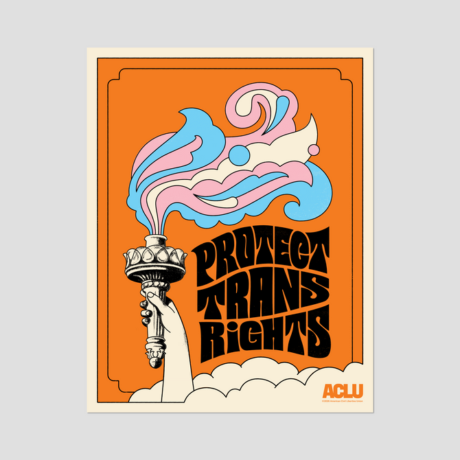Protect Trans Rights Poster