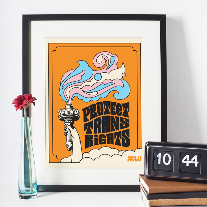 Protect Trans Rights Poster