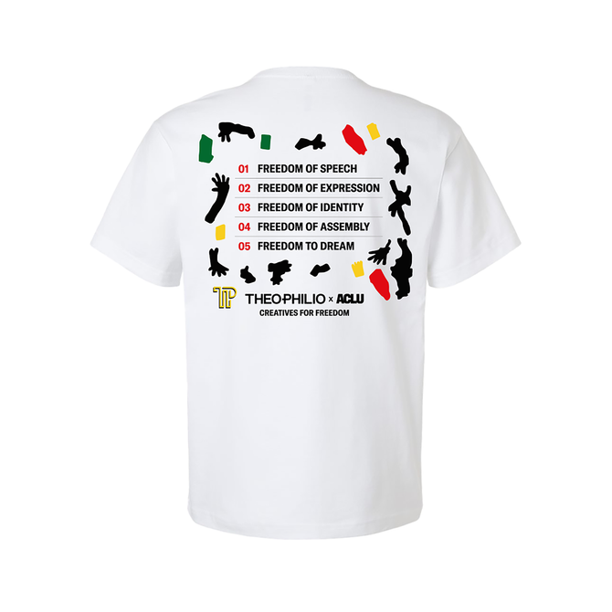 THEOPHILIO x ACLU Freedom Tee