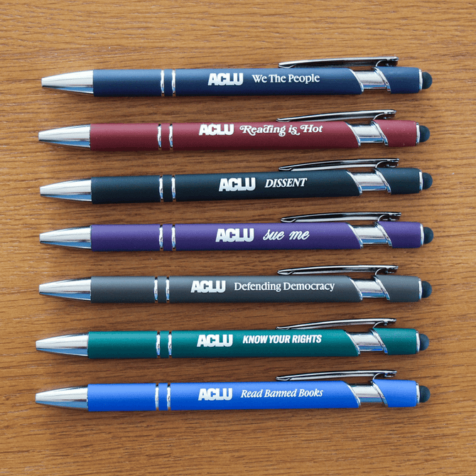 ACLU Pen Set