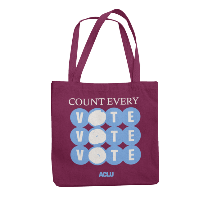 Count Every Vote Tote