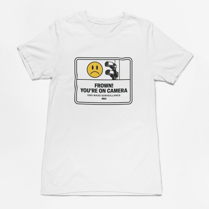Frown! You're On Camera Tee