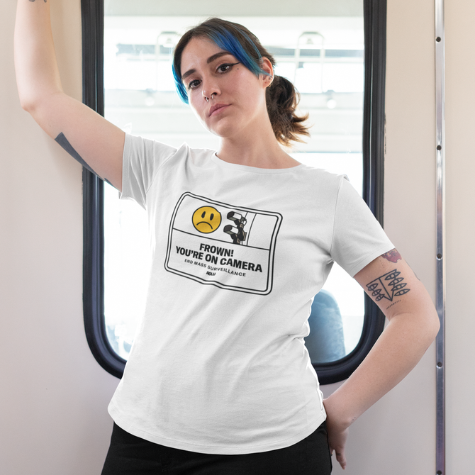 Frown! You're On Camera Tee
