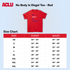 No Body is Illegal Tee - Red