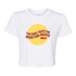 Abortion Rights Crop Top - White