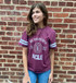 Varsity Tee - Maroon