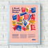 Banned Books Poster - Pink 18"x24"