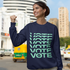 Vote Sweatshirt - Navy