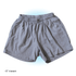 ACLU Logo Shorts- Grey and White