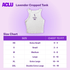 Lavender Cropped Tank
