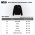 ACLU Stitched Logo Sweatshirt - Black