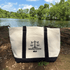 Defending Democracy Large Boat Tote