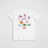 Fruit Sticker Tee - White