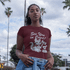 Advo-Cat Baby Tee - Maroon