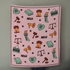 Civil Liberties Icon Throw Blanket