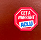Get A Warrant Sticker