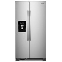 Whirlpool® 36-inch Wide Side-by-Side Refrigerator - 25 cu. ft. WRS325SDHZ
