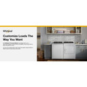 Whirlpool® 5.4 - 5.5 Cu. Ft. I.E.C. Capacity Top Load Washer with Removable Agitator WTW5057LW