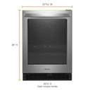 Whirlpool® 24-inch Wide Undercounter Beverage Center - 5.2 cu. ft. WUB50X24HZ